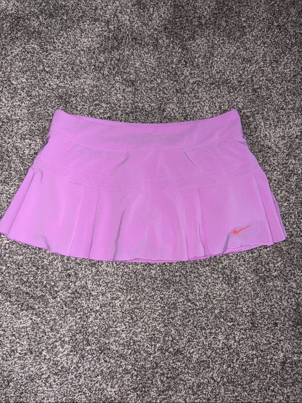Nike Dri-FIT Pleated Tennis Skort in Purple